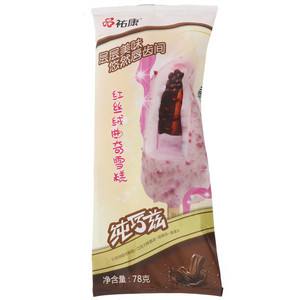 祐康纯巧兹红丝绒曲奇雪糕