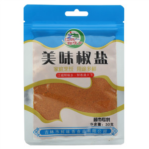 江城鲜味乡美味椒盐30g