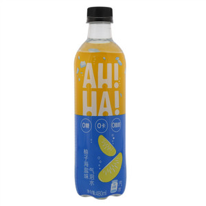 AH-HA小宇宙柚子海盐味气泡水