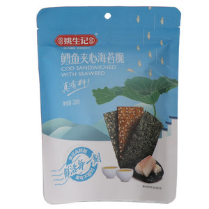 姚生记鳕鱼夹心海苔脆