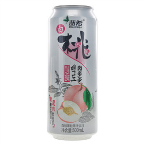 蓝希Blue Hope肉多多白桃果粒果汁饮料