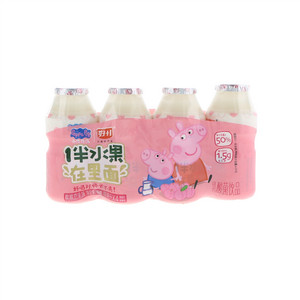 好+1小猪佩奇桃桃恋乳味乳酸菌饮品