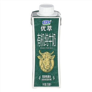 君乐宝优萃有机纯牛奶