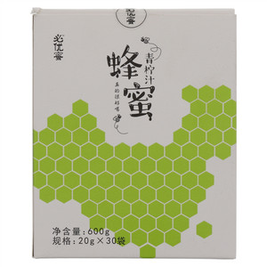必优蜜青柠汁蜂蜜