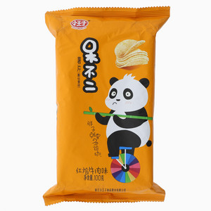 小王子呆不二红烩牛肉味薯片