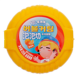 乐力佳泡泡切泡泡圈糖