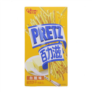 格力高百力滋白脱味装饰饼干65g