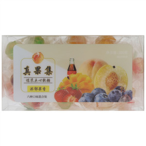 真果集爆浆夹心软糖