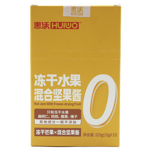 惠沃冻干水果混合坚果酱（冻干芒果×混合坚果酱）
