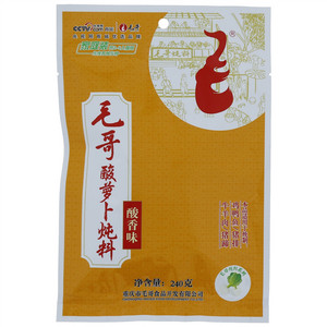 毛哥酸萝卜老鸭汤炖料