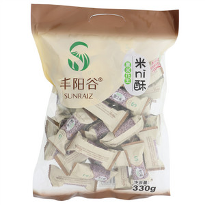 330g丰阳谷米ni酥黑米花生