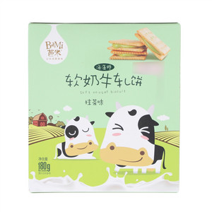 芭米软奶牛轧饼（抹茶味）