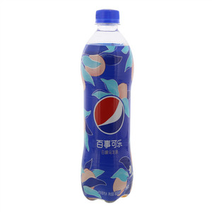 百事可乐白桃乌龙味可乐型汽水