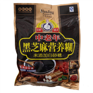 华精中老年黑芝麻营养糊720克