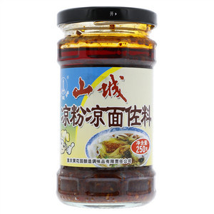 山城牌凉粉凉面佐料