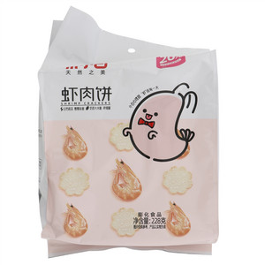 200g米小白虾肉饼