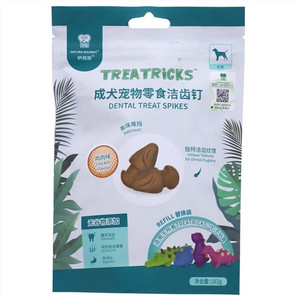 纳瑞施成犬宠物零食鸡肉味洁齿钉
