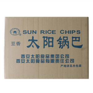 太阳锅巴豆香蜂蜜柠檬味50克×100袋