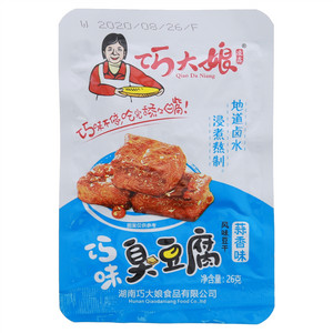 巧大娘巧味臭豆腐风味豆干（蒜香味）