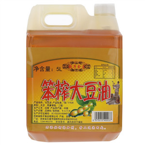 铁子金豆笨榨大豆油