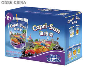 果倍爽 黑加仑复合果汁饮料（200mL×6）