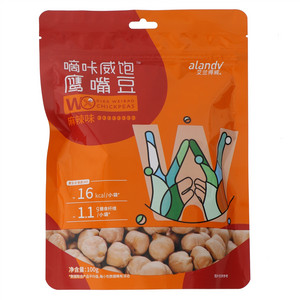 爱兰得威嘀咔威饱麻辣味鹰嘴豆