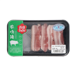 苏食农场猪带皮五花肉