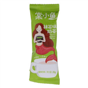 棠小鱼抹茶味奶茶