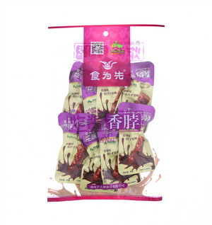 100克食为先炸酱香脖香辣味