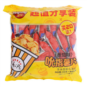 繁荣吮指薯片（番茄味）