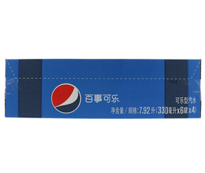 百事可乐pepsi可乐型汽水7.92升（330毫升×6罐×4)