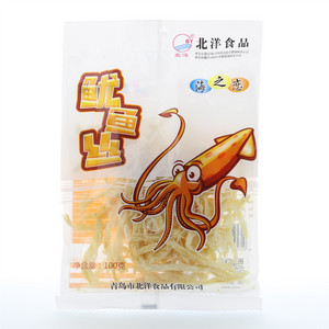 北洋食品鱿鱼丝100克