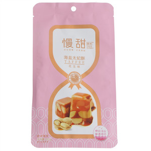 芭米慢甜花生味海盐太妃酥