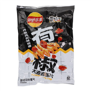 乐事大波浪薯片柠檬酸辣凤爪味 60克