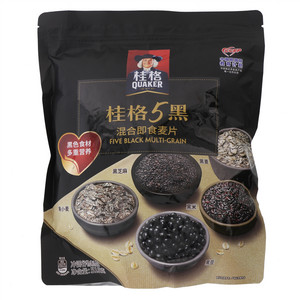 桂格5黑混合即食麦片518克