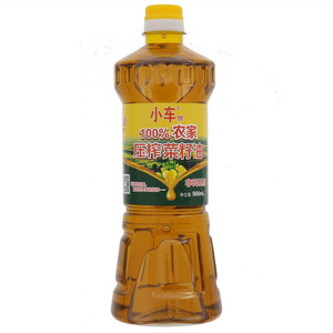 小车牌100%农家压榨菜籽油