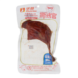 华英撕烤官香辣味麻辣腿（鸭腿）