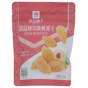 良品铺子良品厚切黄桃果干