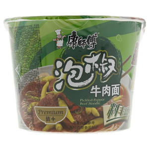 康师傅泡椒牛肉面