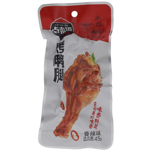 卤来福香辣味烤鸭腿