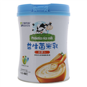 贝莱可亲胡萝卜益生菌米乳