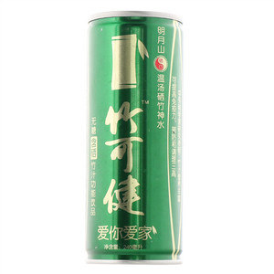 竹可健无糖含硒竹汁纯天然植物饮品