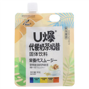 优必美U爆代餐奶茶奶昔-营养燕麦坚果阿萨姆奶茶
