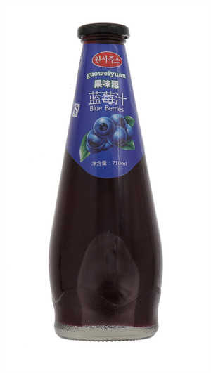 果味源蓝莓汁710ml