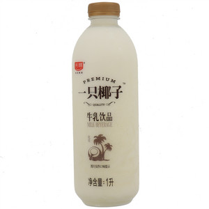 光明一只椰子牛乳饮品