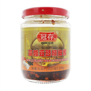 冠存蒜蓉豆豉辣椒酱