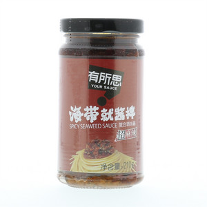 有所思超麻辣海带就酱拌(复合调味酱)210G