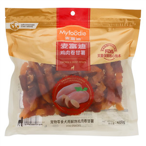 麦富迪鸡肉卷甘薯宠物零食