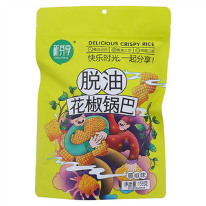 祁芬享脱油花椒锅巴（藤椒味）