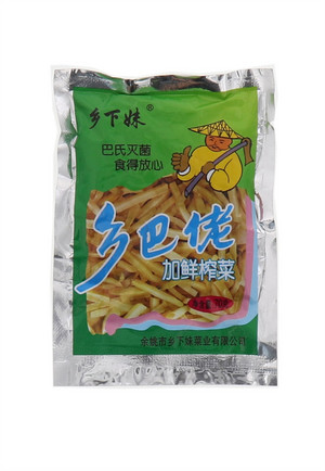 乡下妹方便榨菜丝70g